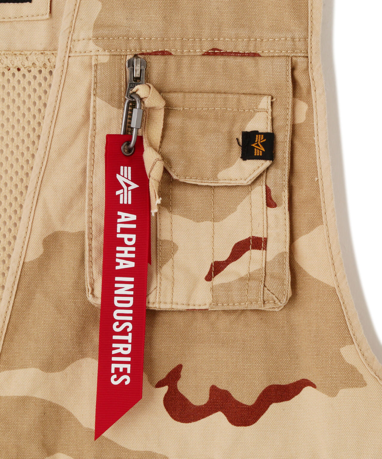 Mesh Utility Vest Camo