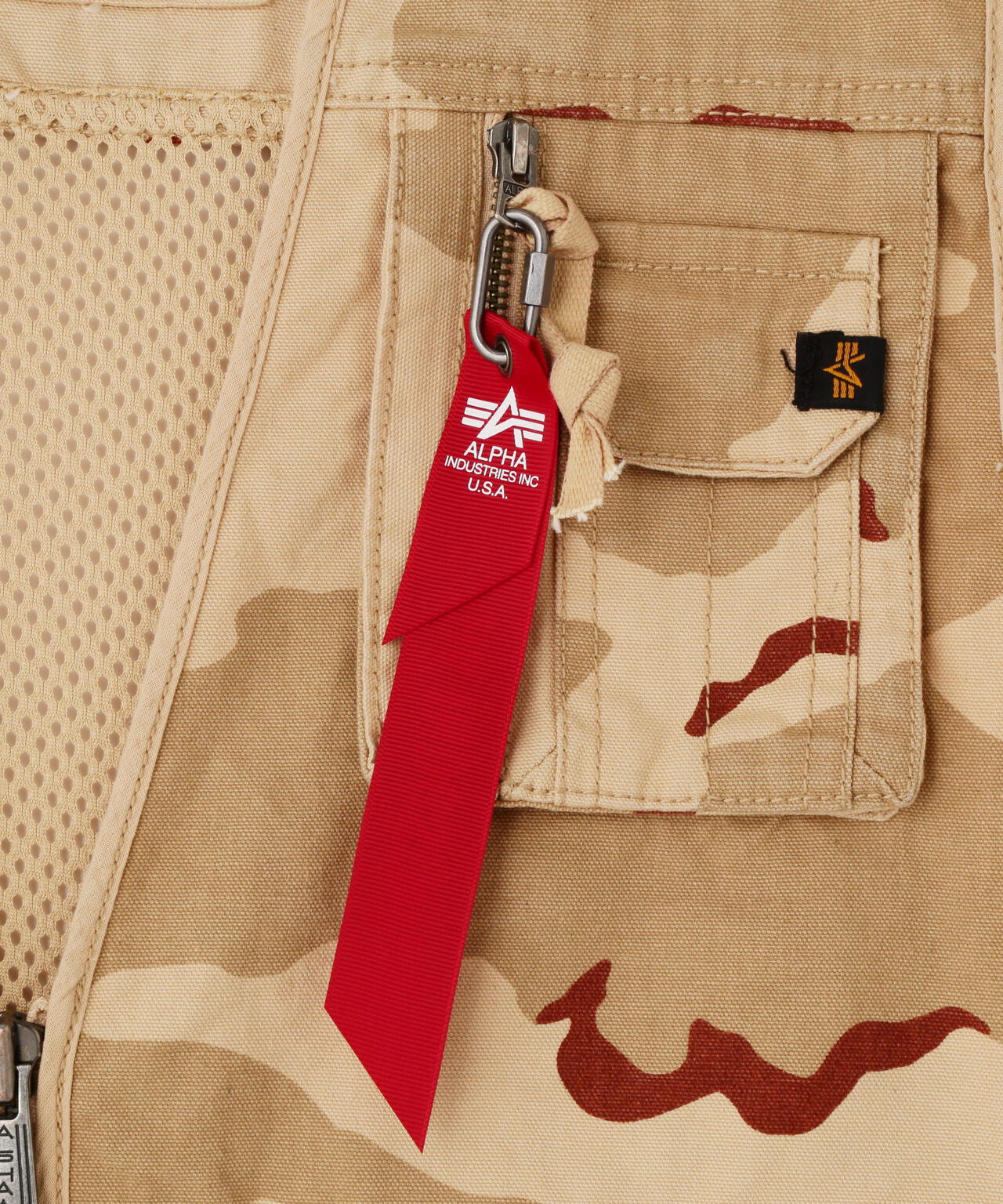 Mesh Utility Vest Camo