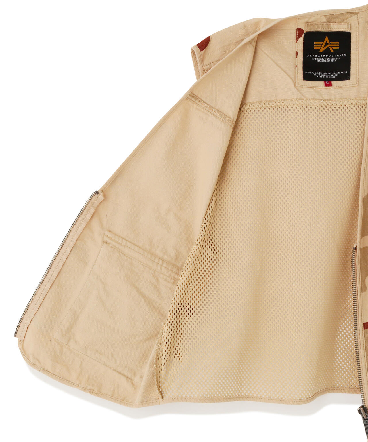 Mesh Utility Vest Camo